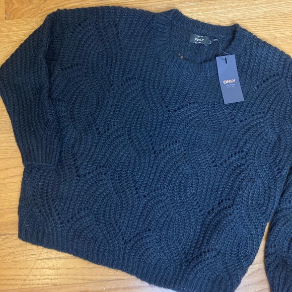 NWT ASOS Chunky Crew Neck Braided Knit Sweater XL - Picture 9 of 11